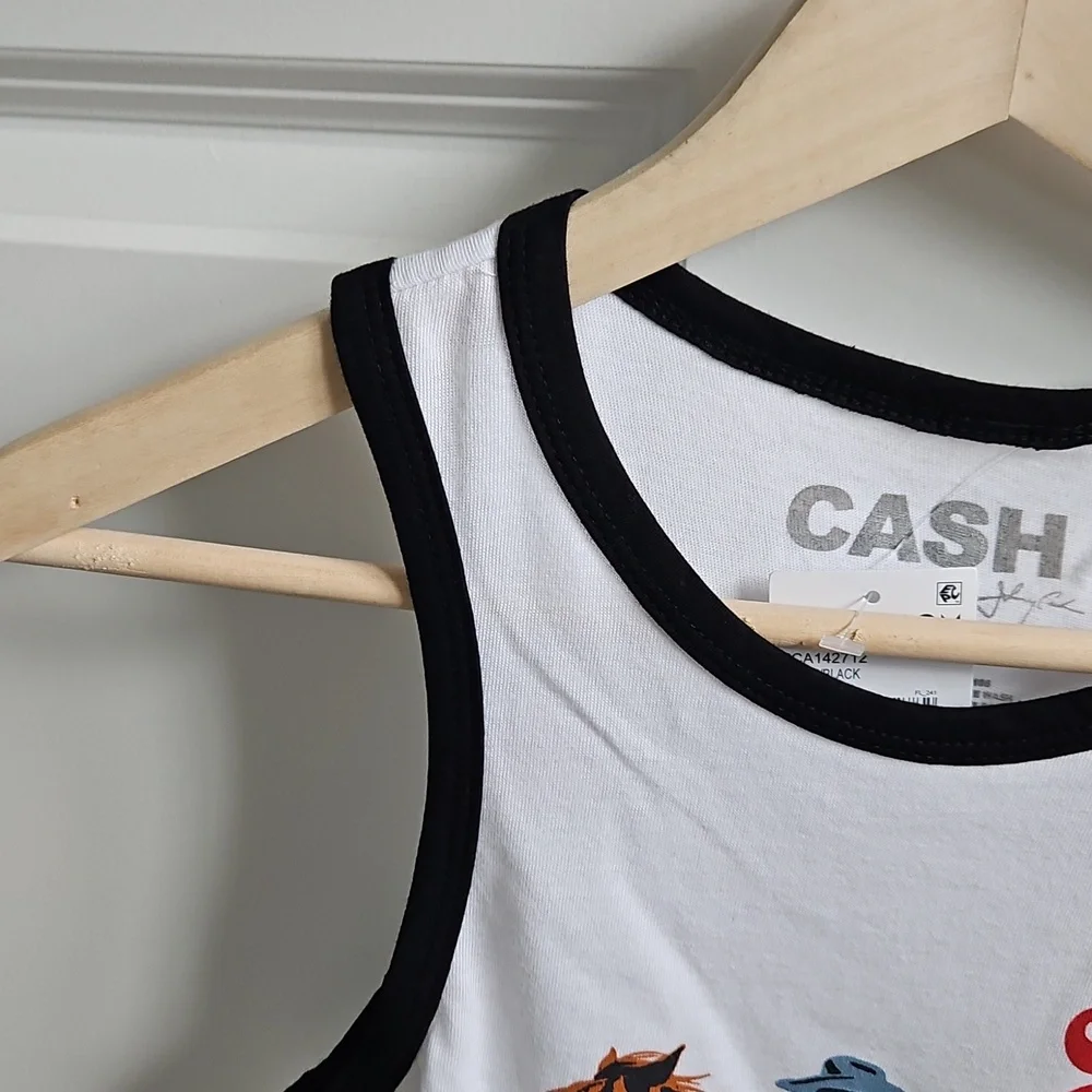Johnny Cash Ringer Tank - Picture 6 of 6